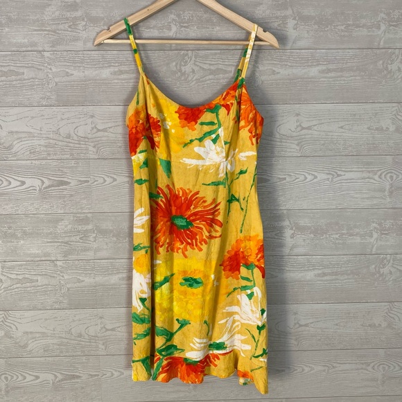 Jams World Dresses Jams World Vintage Yellow Floral Dress M Poshmark